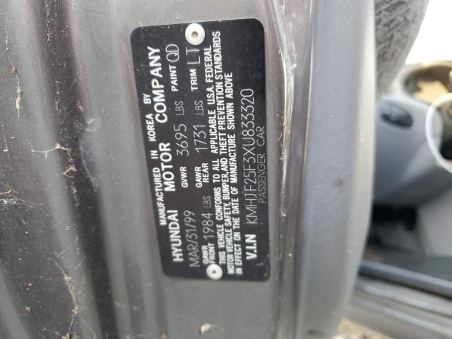 Photo 11 VIN: KMHJF25F3XU833320 - HYUNDAI ELANTRA BA 