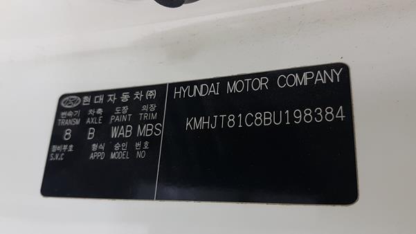 Photo 2 VIN: KMHJT81C8BU198384 - HYUNDAI TUCSON 