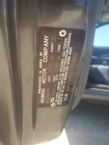 Photo 11 VIN: KMHJW35F6YU153869 - HYUNDAI ELANTRA 