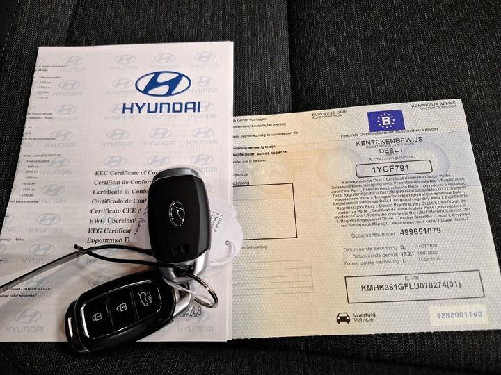 Photo 3 VIN: KMHK381GFLU078274 - HYUNDAI KONA 