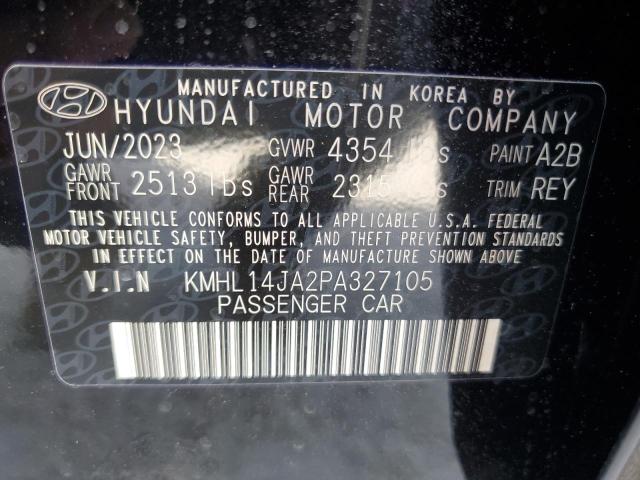 Photo 11 VIN: KMHL14JA2PA327105 - HYUNDAI SONATA 