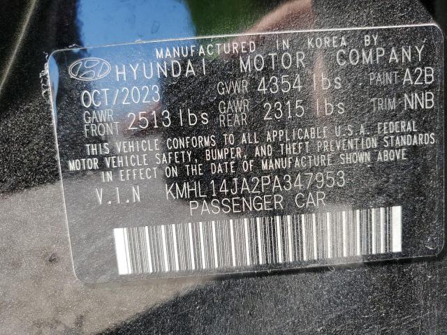 Photo 11 VIN: KMHL14JA2PA347953 - HYUNDAI SONATA SEL 