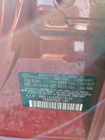 Photo 11 VIN: KMHL14JA2RA379143 - HYUNDAI SONATA SEL 