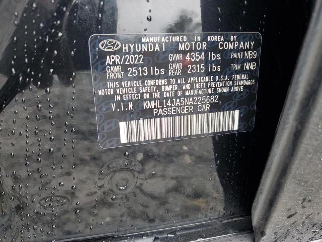 Photo 11 VIN: KMHL14JA5NA225682 - HYUNDAI SONATA SEL 