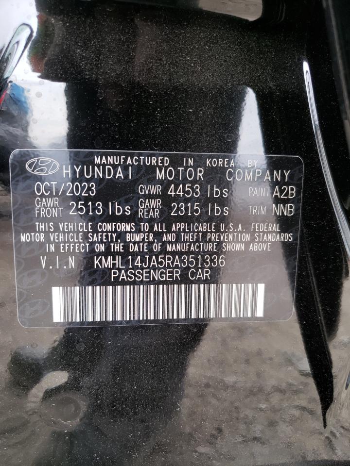 Photo 12 VIN: KMHL14JA5RA351336 - HYUNDAI SONATA 