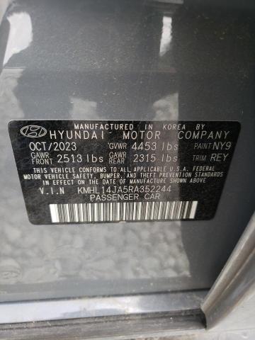 Photo 11 VIN: KMHL14JA5RA352244 - HYUNDAI SONATA 