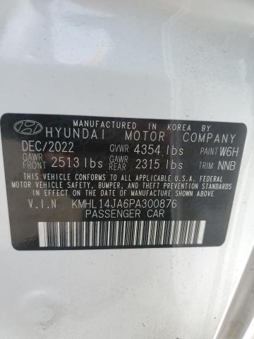 Photo 11 VIN: KMHL14JA6PA300876 - HYUNDAI SONATA 