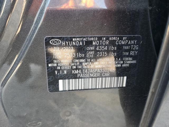 Photo 11 VIN: KMHL14JA6PA330248 - HYUNDAI SONATA SEL 