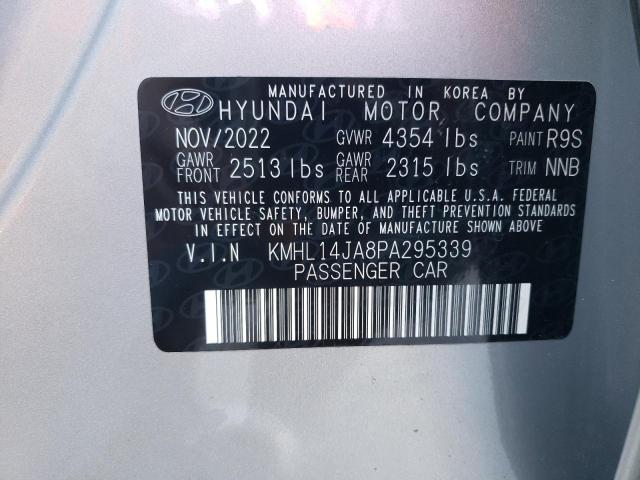 Photo 12 VIN: KMHL14JA8PA295339 - HYUNDAI SONATA 