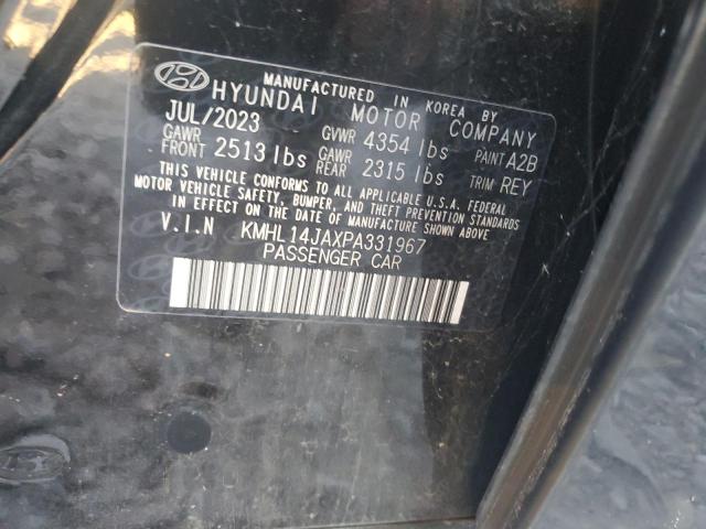 Photo 12 VIN: KMHL14JAXPA331967 - HYUNDAI SONATA SEL 