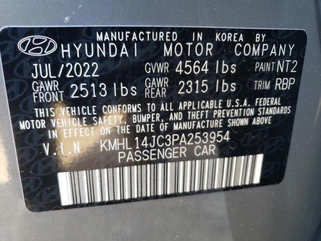 Photo 11 VIN: KMHL14JC3PA253954 - HYUNDAI SONATA 