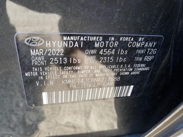 Photo 11 VIN: KMHL14JC8NA217688 - HYUNDAI SONATA N L 