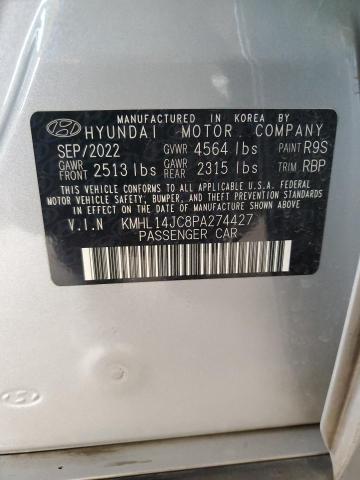 Photo 12 VIN: KMHL14JC8PA274427 - HYUNDAI SONATA 