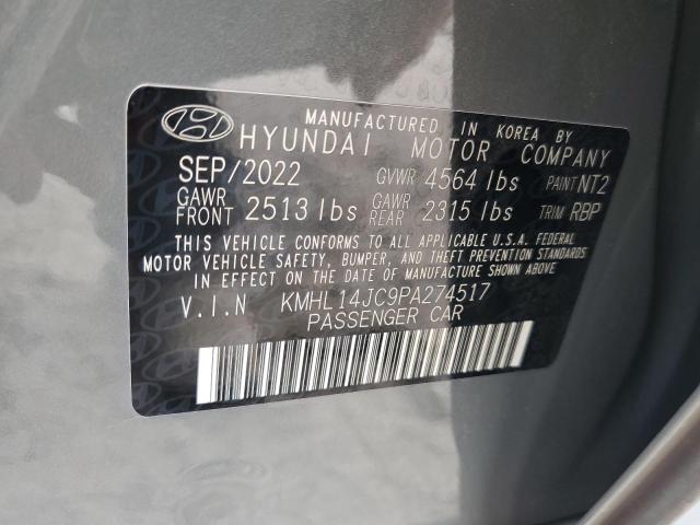 Photo 11 VIN: KMHL14JC9PA274517 - HYUNDAI SONATA N L 