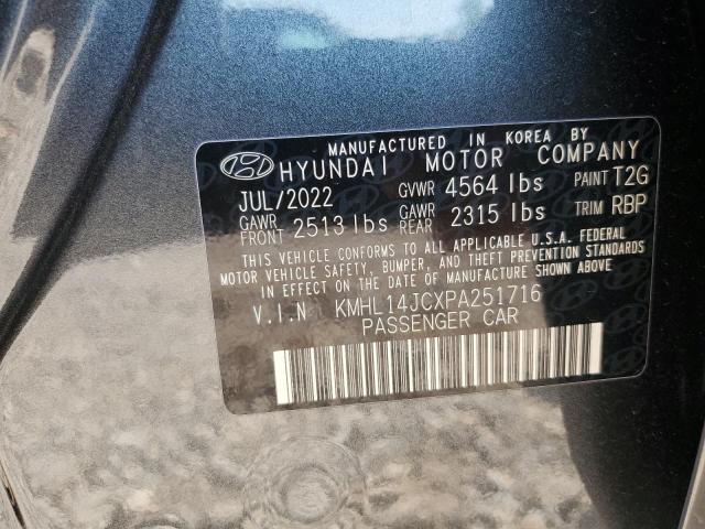 Photo 12 VIN: KMHL14JCXPA251716 - HYUNDAI SONATA N L 