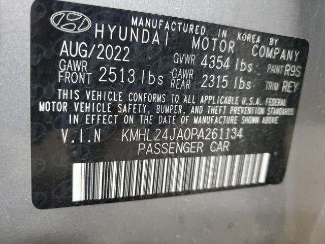 Photo 11 VIN: KMHL24JA0PA261134 - HYUNDAI SONATA SE 