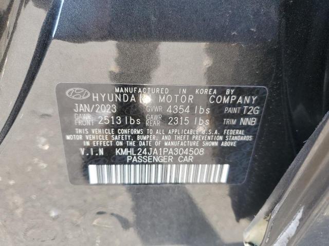 Photo 11 VIN: KMHL24JA1PA304508 - HYUNDAI SONATA SE 