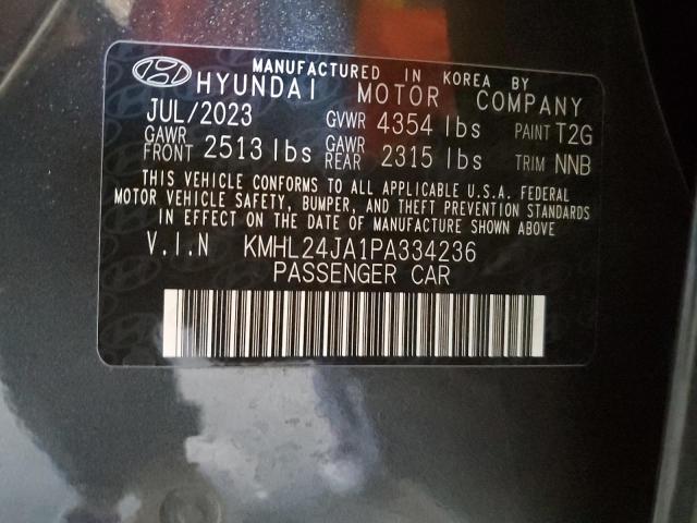 Photo 11 VIN: KMHL24JA1PA334236 - HYUNDAI SONATA SE 