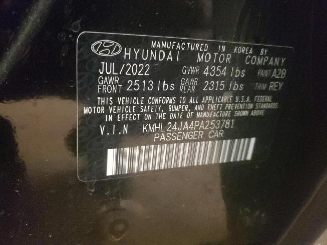 Photo 12 VIN: KMHL24JA4PA253781 - HYUNDAI SONATA 