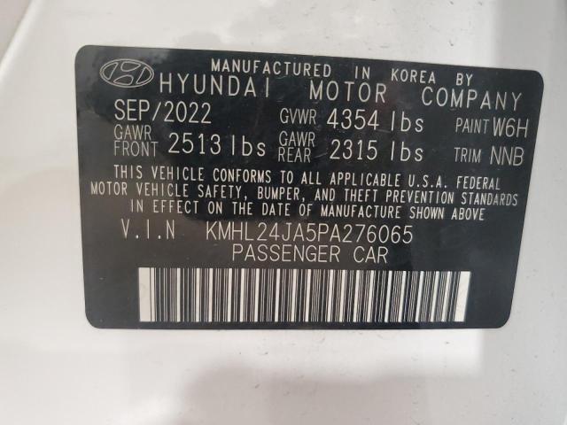 Photo 12 VIN: KMHL24JA5PA276065 - HYUNDAI SONATA 