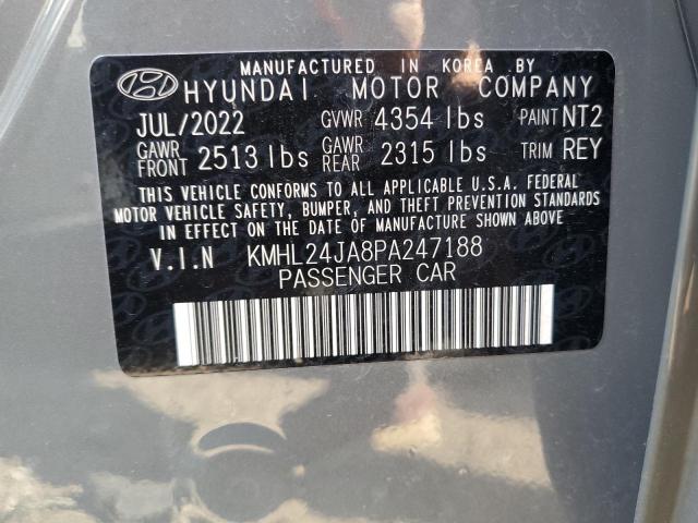 Photo 12 VIN: KMHL24JA8PA247188 - HYUNDAI SONATA SE 