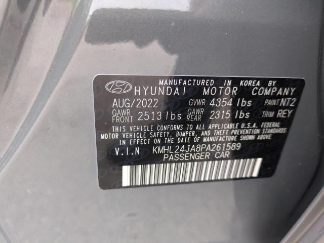 Photo 12 VIN: KMHL24JA8PA261589 - HYUNDAI SONATA SE 