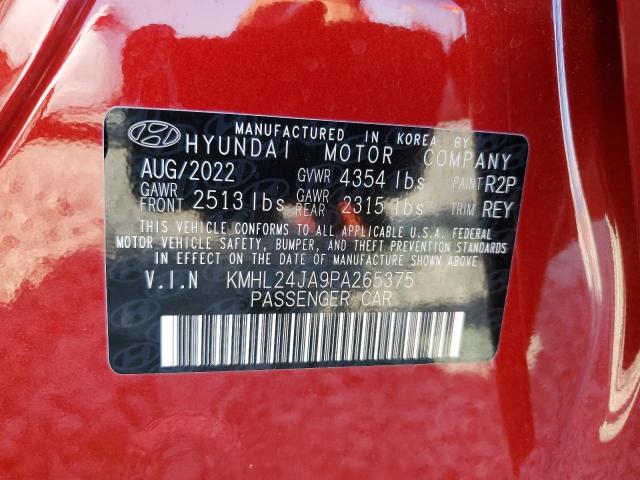 Photo 11 VIN: KMHL24JA9PA265375 - HYUNDAI SONATA SE 