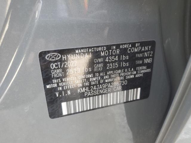 Photo 11 VIN: KMHL24JA9PA286730 - HYUNDAI SONATA 