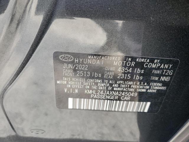 Photo 11 VIN: KMHL24JAXNA245049 - HYUNDAI SONATA SE 