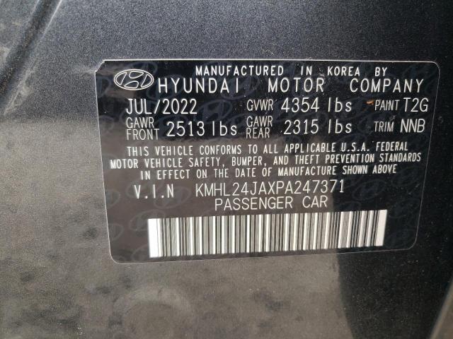 Photo 11 VIN: KMHL24JAXPA247371 - HYUNDAI SONATA SE 