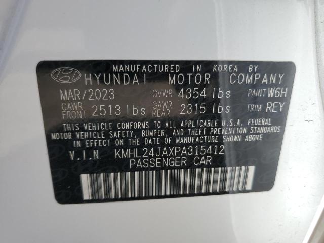 Photo 11 VIN: KMHL24JAXPA315412 - HYUNDAI SONATA SE 