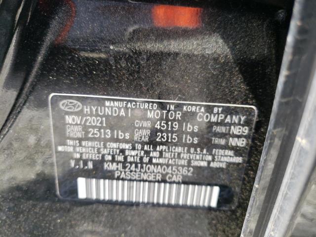 Photo 12 VIN: KMHL24JJ0NA045362 - HYUNDAI SONATA HYB 