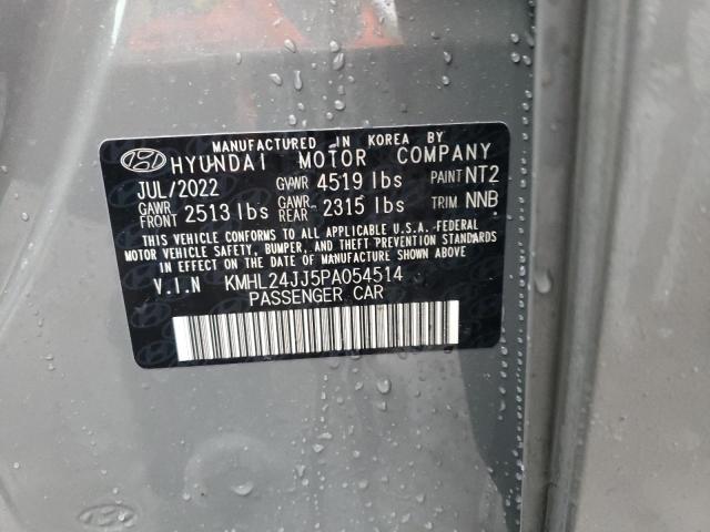 Photo 11 VIN: KMHL24JJ5PA054514 - HYUNDAI SONATA HYB 