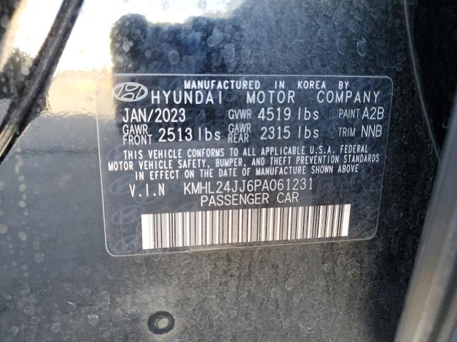 Photo 11 VIN: KMHL24JJ6PA061231 - HYUNDAI SONATA HYB 