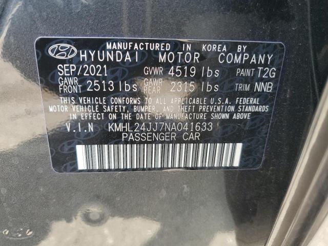 Photo 12 VIN: KMHL24JJ7NA041633 - HYUNDAI SONATA 