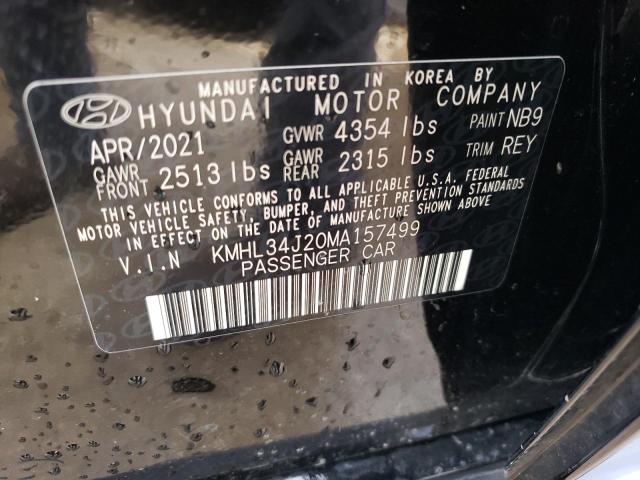 Photo 11 VIN: KMHL34J20MA157499 - HYUNDAI SONATA 