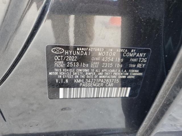 Photo 11 VIN: KMHL34J21PA283715 - HYUNDAI SONATA LIM 