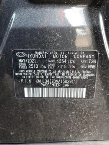 Photo 11 VIN: KMHL34J23MA158291 - HYUNDAI SONATA LIM 