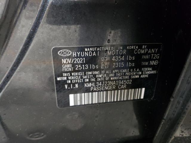 Photo 11 VIN: KMHL34J23NA194502 - HYUNDAI SONATA 