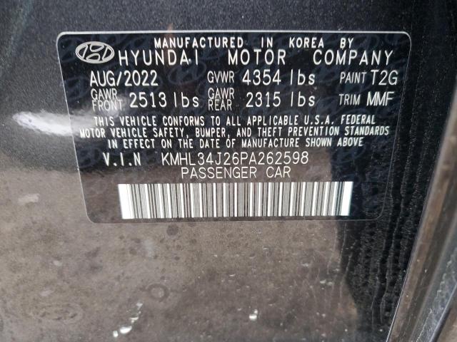 Photo 11 VIN: KMHL34J26PA262598 - HYUNDAI SONATA LIM 