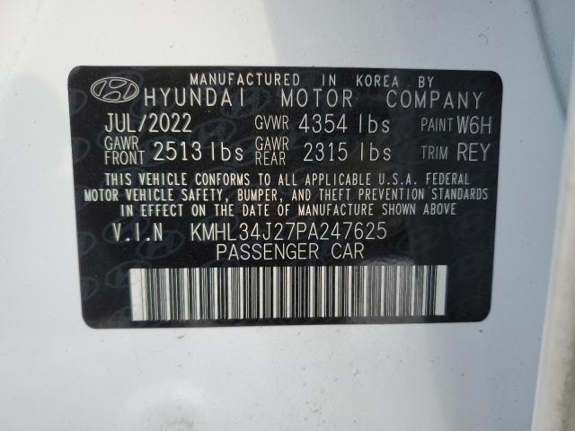 Photo 12 VIN: KMHL34J27PA247625 - HYUNDAI SONATA LIM 