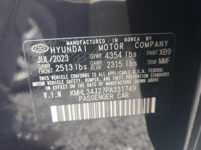 Photo 12 VIN: KMHL34J27PA331749 - HYUNDAI SONATA LIM 