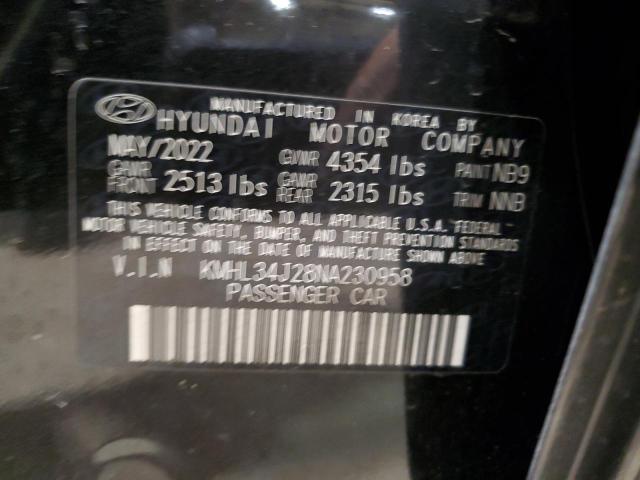 Photo 11 VIN: KMHL34J28NA230958 - HYUNDAI SONATA 