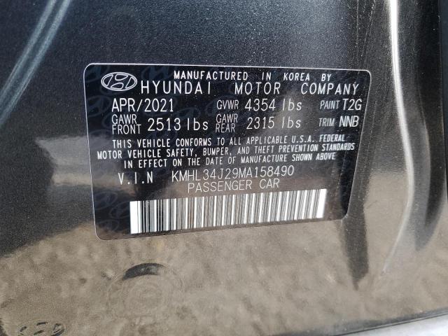 Photo 11 VIN: KMHL34J29MA158490 - HYUNDAI SONATA 