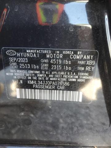 Photo 11 VIN: KMHL34JJ0PA078586 - HYUNDAI SONATA HYB 