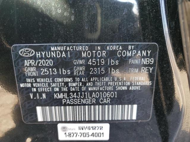 Photo 11 VIN: KMHL34JJ1LA010601 - HYUNDAI SONATA HYB 