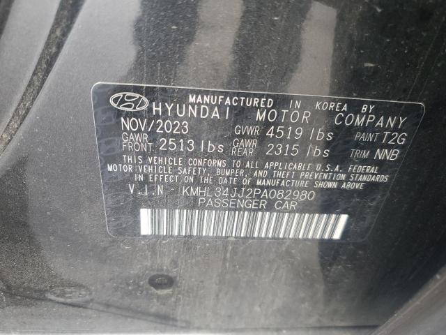 Photo 11 VIN: KMHL34JJ2PA082980 - HYUNDAI SONATA HYB 