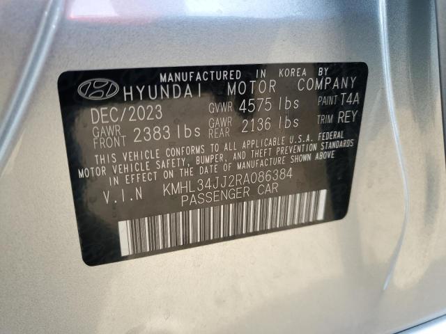 Photo 12 VIN: KMHL34JJ2RA086384 - HYUNDAI SONATA HYB 