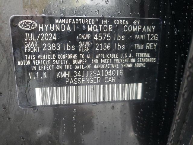 Photo 11 VIN: KMHL34JJ2SA104016 - HYUNDAI SONATA HYB 