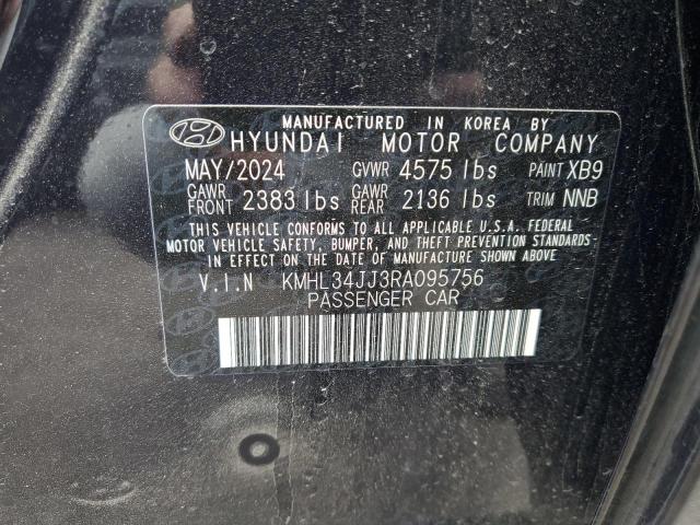 Photo 12 VIN: KMHL34JJ3RA095756 - HYUNDAI SONATA HYB 